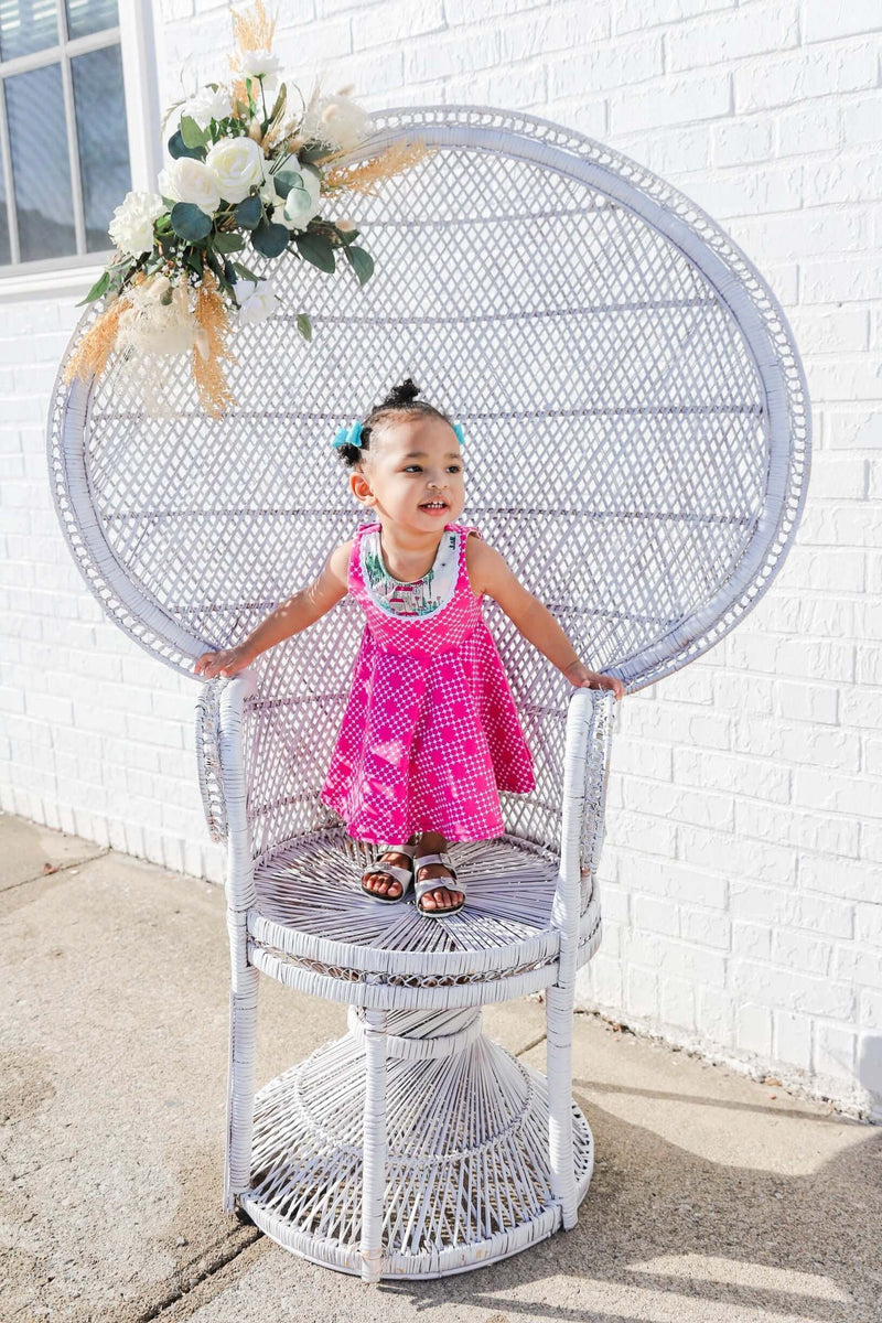 Enchanted Meadow Girls Twirl Dress-Girls-Simply Blessed Children's Boutique