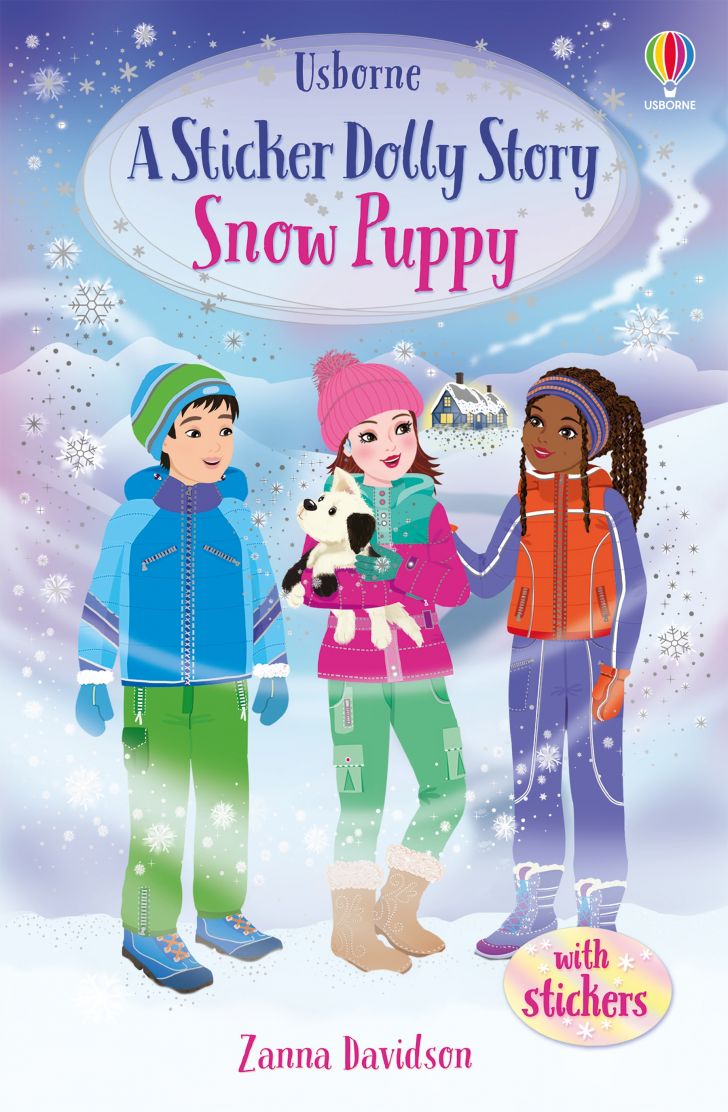 A Sticker Dolly Story - Snow Puppy Book