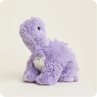 Purple Long Neck Dinosaur Warmies (13") Stuffed Animal