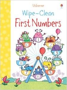 Wipe-clean First Numbers Book - Usborne-Books-Simply Blessed Children's Boutique
