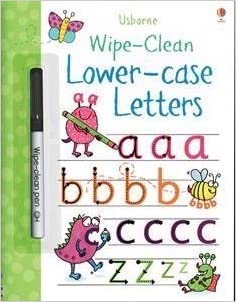 Wipe-clean Lower-case Letters Book - Usborne-Books-Simply Blessed Children's Boutique