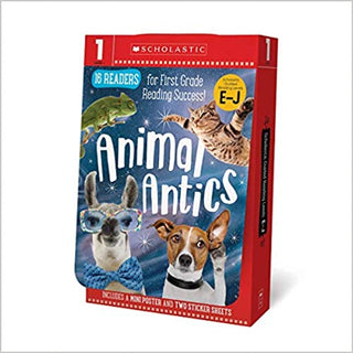 Animal Antics First Grade Reader Box Set: Scholastic Early Learners (Guided Reader)-Books-Simply Blessed Children's Boutique