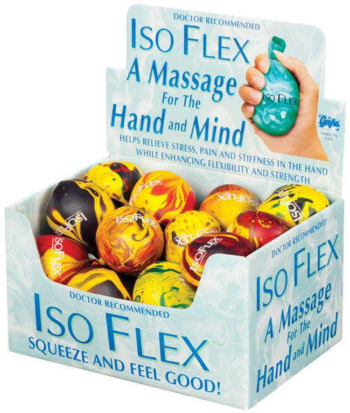 ISO Flex Stress Balls, Assortment, 2.25"