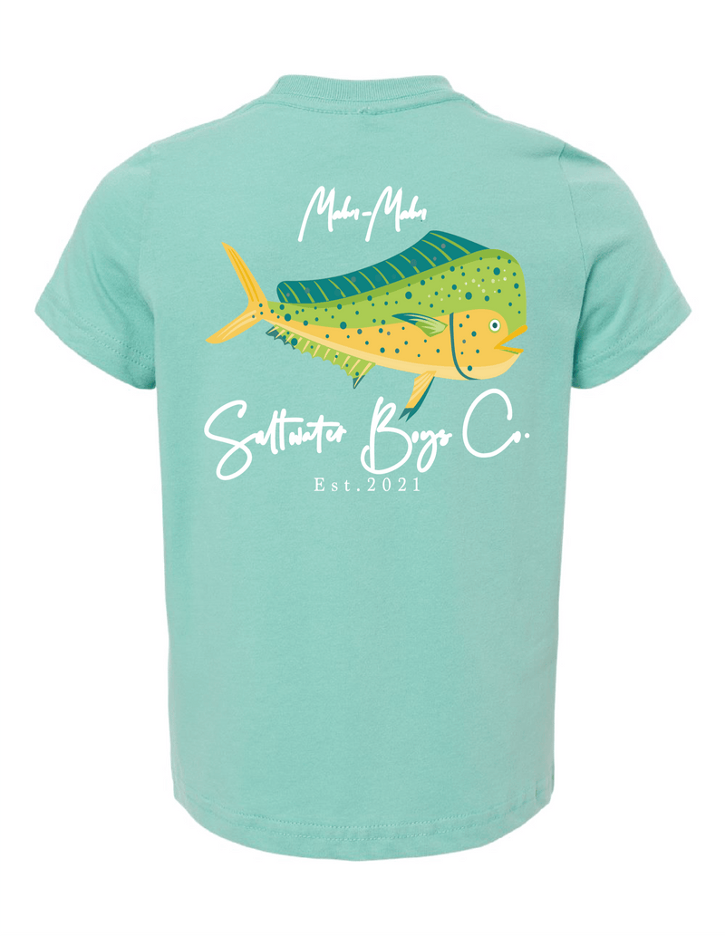 Mahi Mahi Short Sleeve Tee in Saltwater