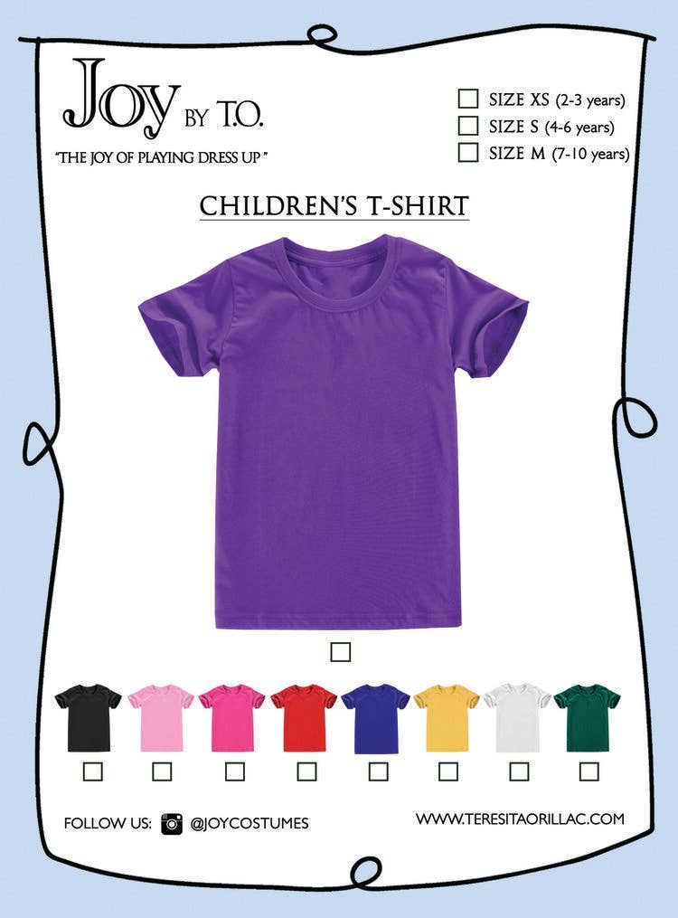 T-shirt Purple