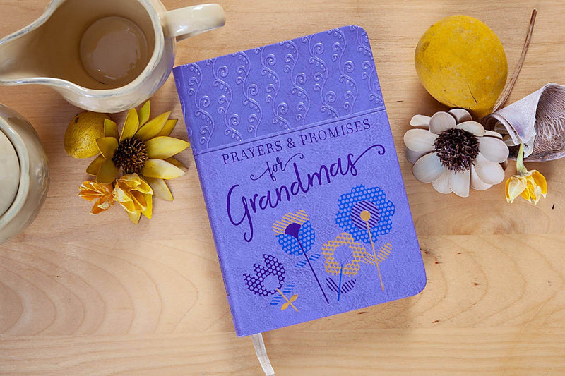 Prayers & Promises for Grandmas Faux Leather