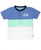 Blue & Neo Mint Color Block Henley-Boys-Simply Blessed Children's Boutique