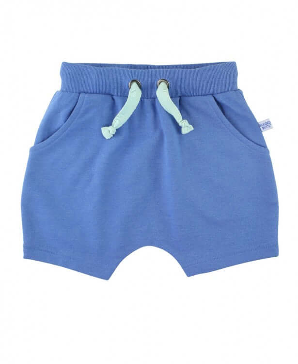Blue Jogger Shorts-Boys-Simply Blessed Children's Boutique