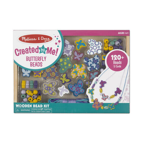 Created by Me! Butterfly Beads Wooden Bead Kit-Toys-Simply Blessed Children's Boutique