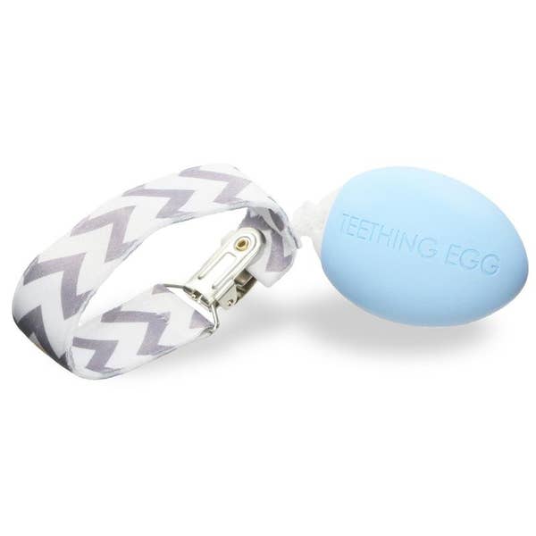 The Teething Egg - Blue-Infants-Simply Blessed Children's Boutique