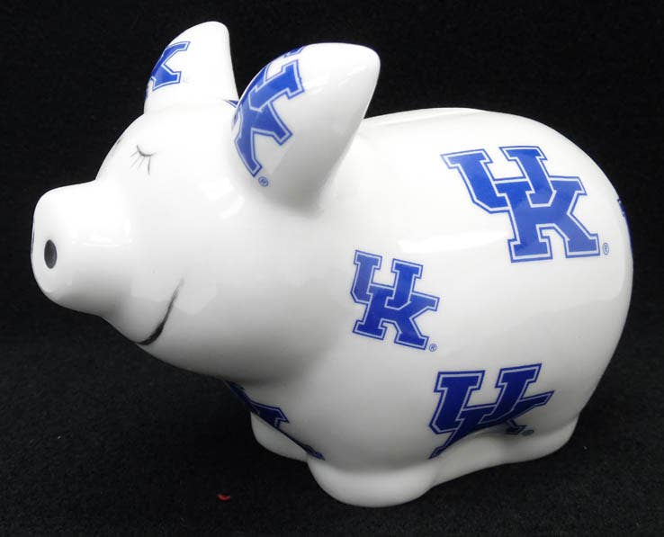 Kentucky Wildcats Bank Piggy Logo All Over