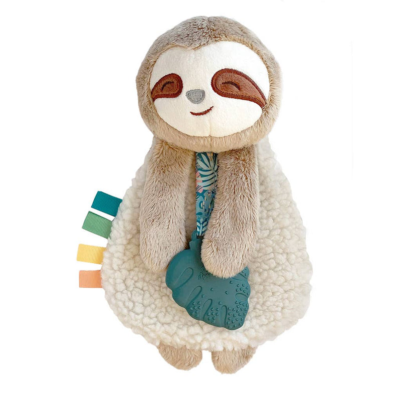 NEW Itzy Lovey™ Sloth Plush with Silicone Teether Toy-Simply Blessed Children's Boutique