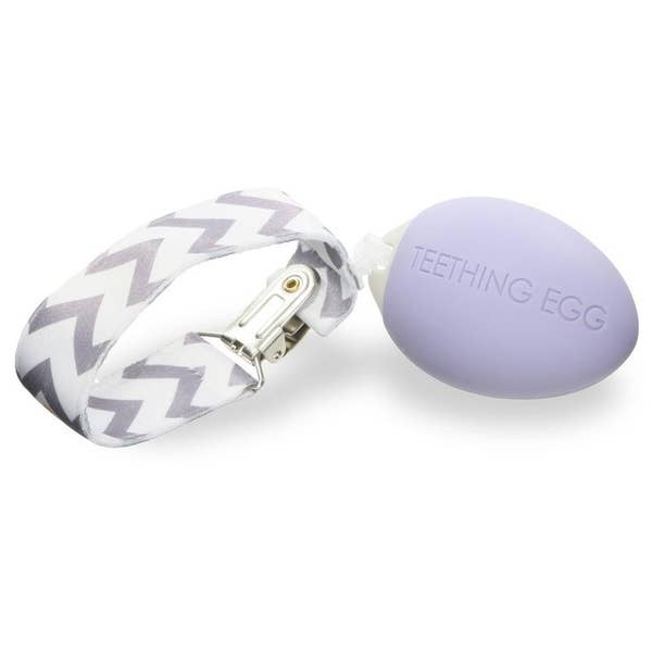 The Teething Egg - Lavender-Infants-Simply Blessed Children's Boutique