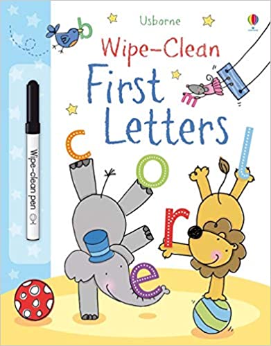 Wipe-Clean First Letters-books-Simply Blessed Children's Boutique