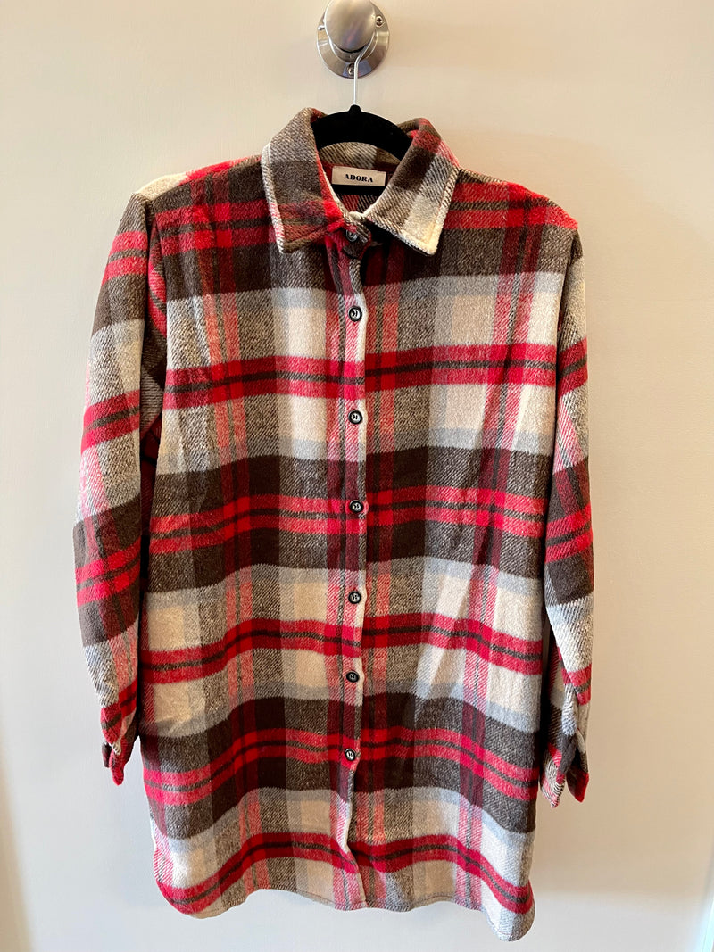 Soft Flannel Shacket