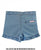 Light Wash Denim Ruffle Shorts-Girls-Simply Blessed Children's Boutique