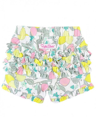 Make Lemonade Ruffle Shorts-Girls-Simply Blessed Children's Boutique