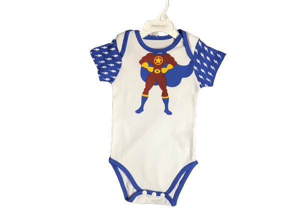 Superhero Diaper Shirt
