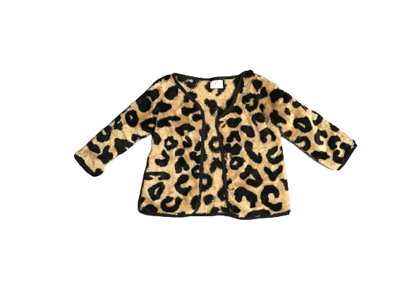 Leopard Faux Fur Jacket