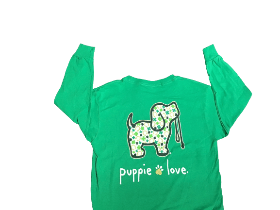 Puppie Love St Patrick Shamrock Pup