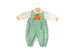 Petit Ami Smocked Pumpkin Girls Romper