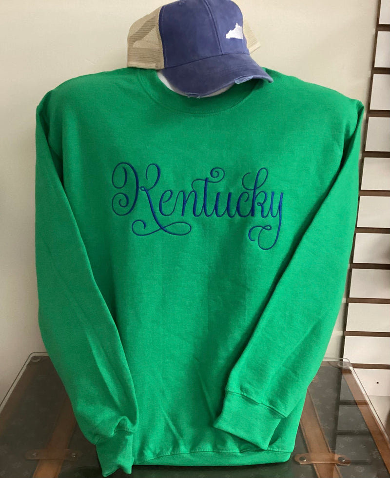 Green Kentucky Sweatshirt