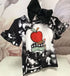 Back To School Black Ruffled Shirt