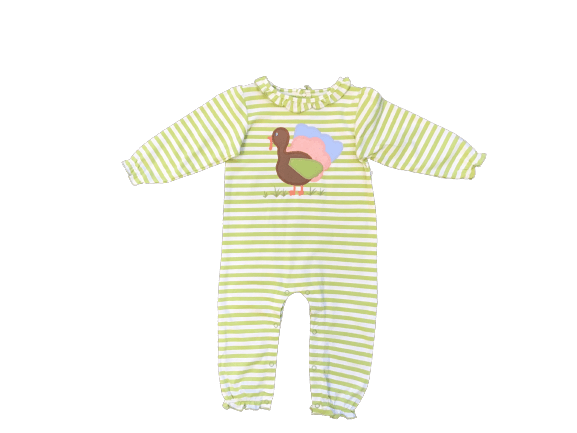 Turkey Trot Girls Knit Romper