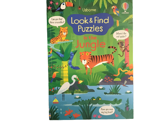 Look & Find Puzzles in the Jungle