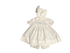 Petit Ami Baby Girl White Diaper Set