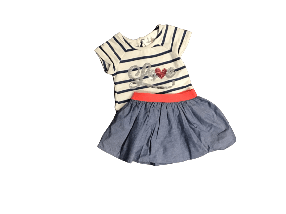 girls skort boutique outfit valentine love
