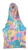BRIGHTLY TIE DYE HOODIE.