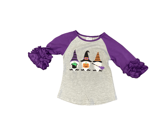 Halloween Gnome Girls Shirt