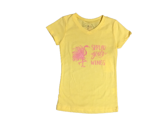 Yellow Spread Your Wings Shirt