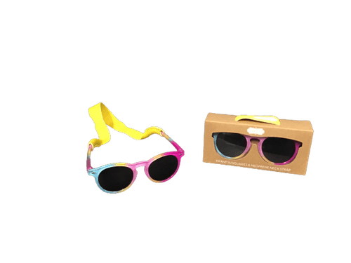 Mud Pie Infant Girls Rainbow Sunglasses