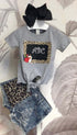 Back To School Leopard short set