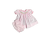 Petit Ami Pink Easter Bunny Smocked  Dress