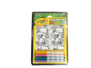 Crayola Color In Socks