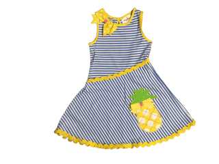 Girls Boutique Pineapple Dress