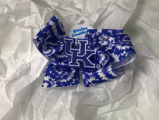 Spiral Tie Dye With UK Patch Bow