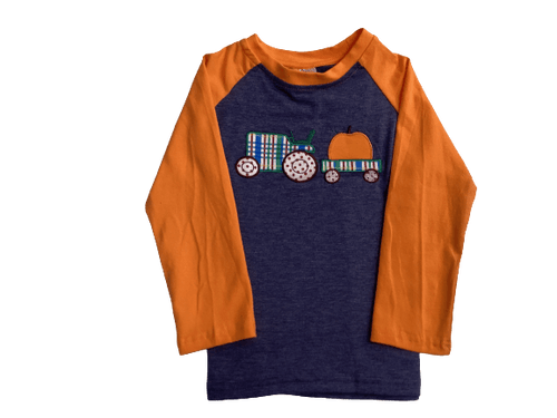 TRACTOR PULLING PUMPKIN