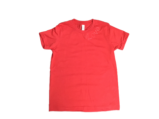 Kids Bella Canvas Short Sleeve Red Shirt