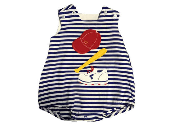 Batter-up Knit Infant Bubble