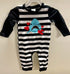 Boys Valentine Shark Romper