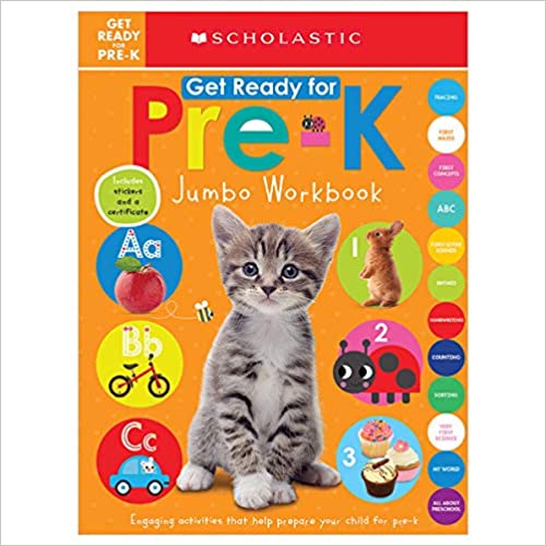 Get Ready for Pre-K Jumbo Workbook: Scholastic Early Learners-Books-Simply Blessed Children's Boutique