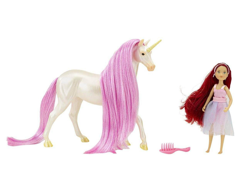 MAGICAL UNICORN SKY AND FANTASY RIDER, MEADOW
