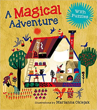 A Magical Adventure Hardback Book with Puzzles-Books-Simply Blessed Children's Boutique