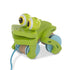 First Play Frolicking Frog Wooden Pull Toy