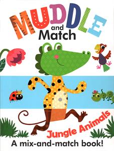 Muddle and Match Jungle Animals-books-Simply Blessed Children's Boutique
