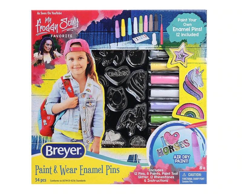 PAINT & WEAR ENAMEL PIN KIT